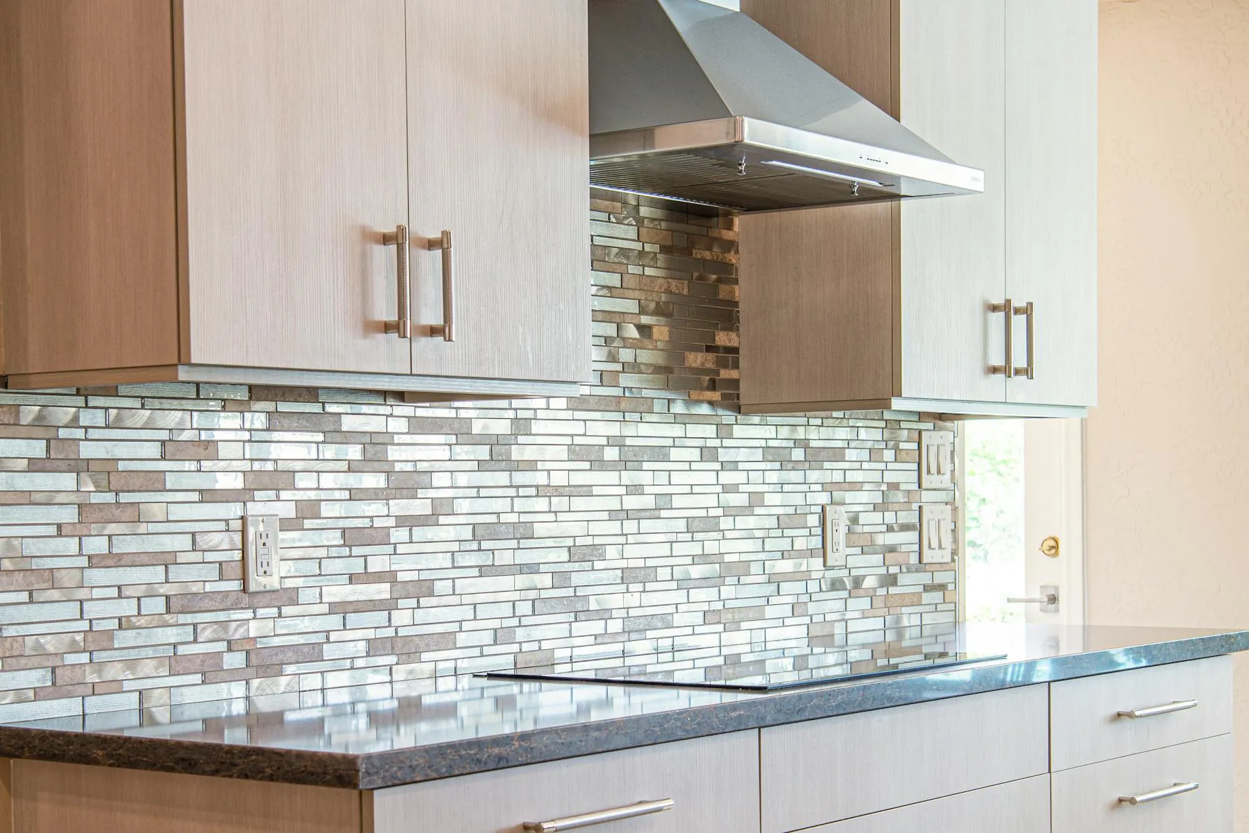 Contemporary kitchen cabinetry with sleek finishes and updated surfaces.
